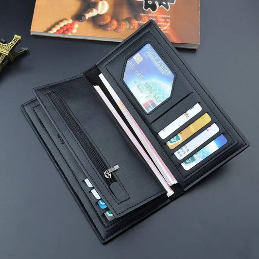 LB-519 Executive Style Trifold Long Wallet for Men & Women