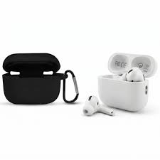 Air Pro 2 Wireless Earbuds with Protective Silicon Cover & Keychain Clip