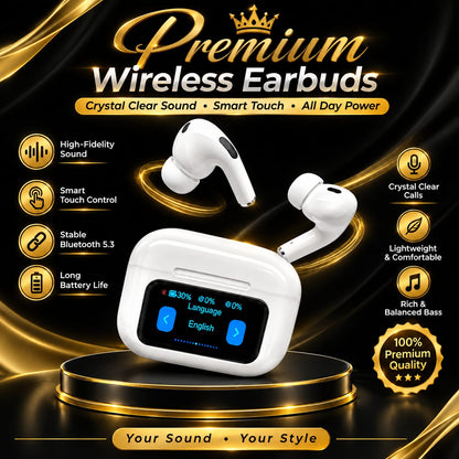 Air Budss  A9 PRO with touch screen