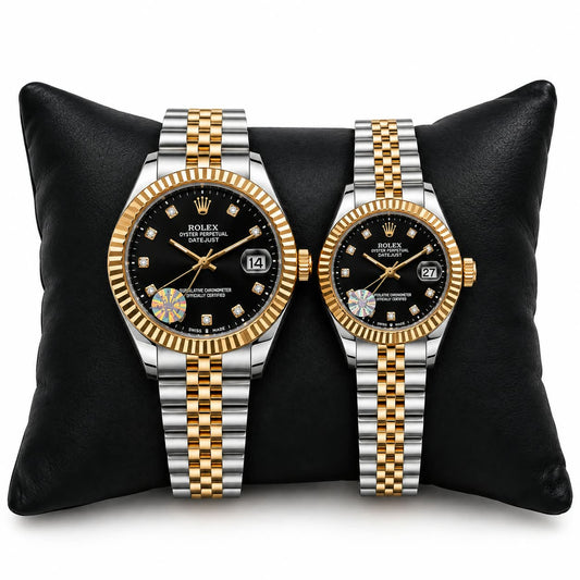 Luxury Rolex Inspired Jubilee Watch Set
