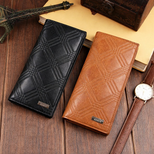 LB-519 Executive Style Trifold Long Wallet for Men & Women
